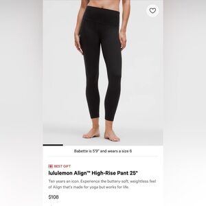 Lululemon Align Leggings